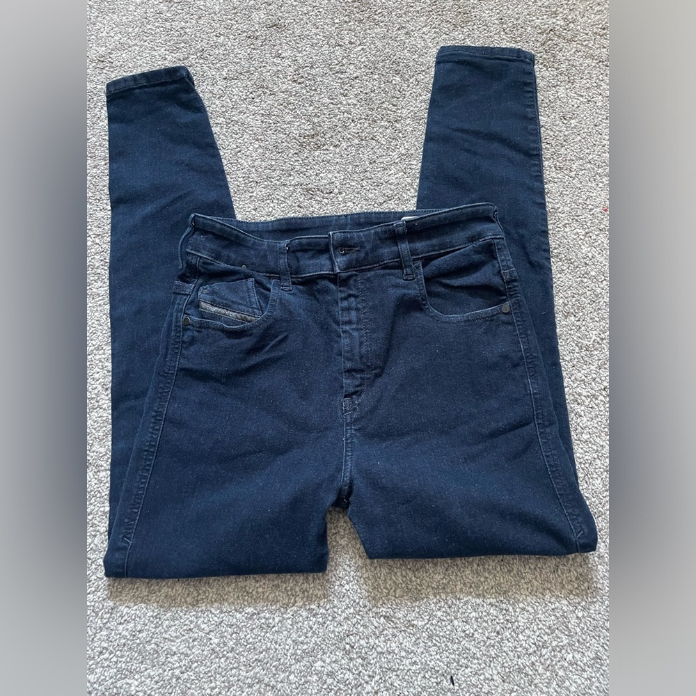DIESEL Slandy-High super skinny jeans.